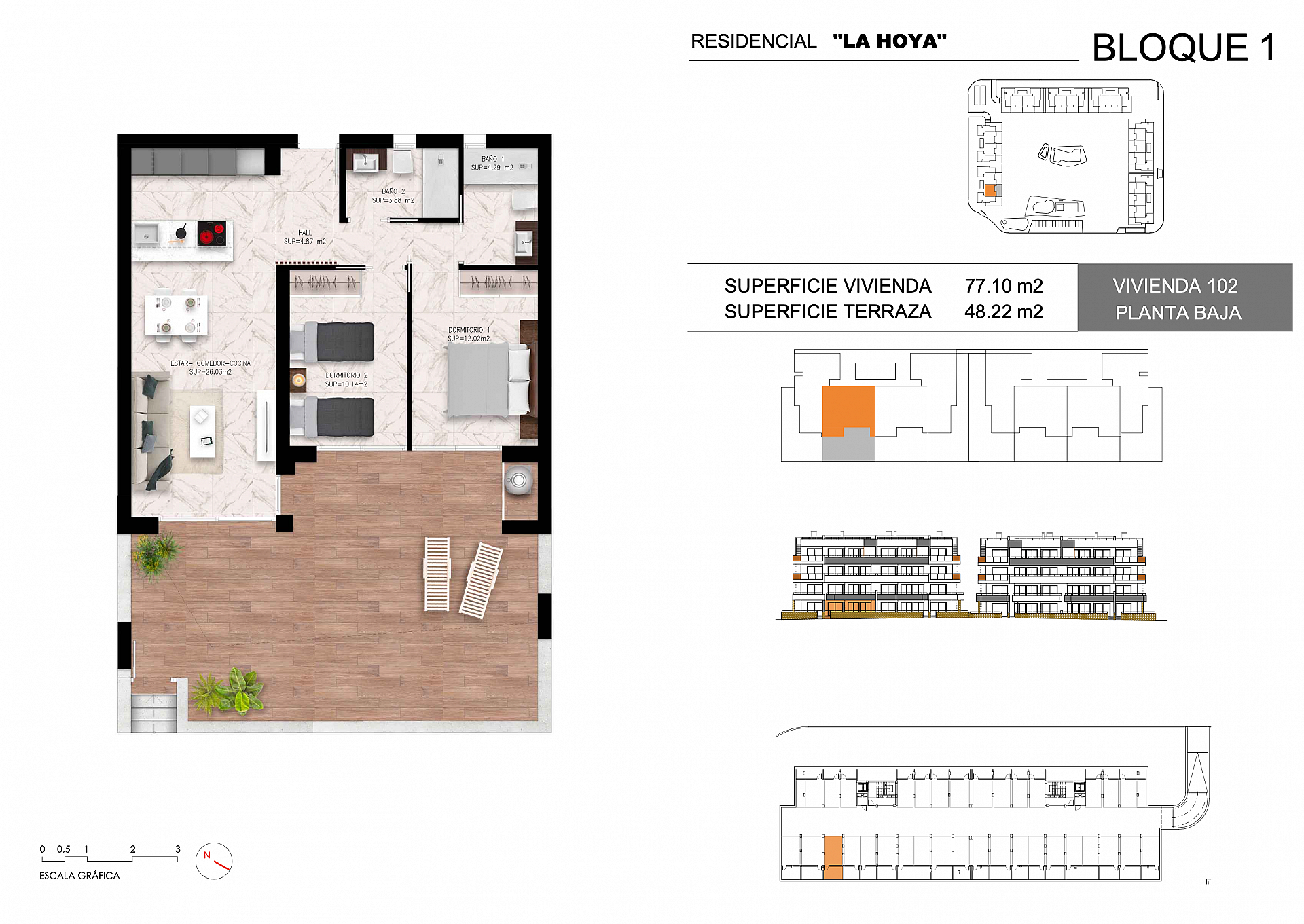Luxury Apartments in La Hoya near the Beaches and Center of Torrevieja - Lotus Properties