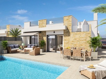 Newly built villas in beautiful Natura Park IV- La Marina with private pool and 3 bedrooms and 2 bathrooms - Lotus Properties
