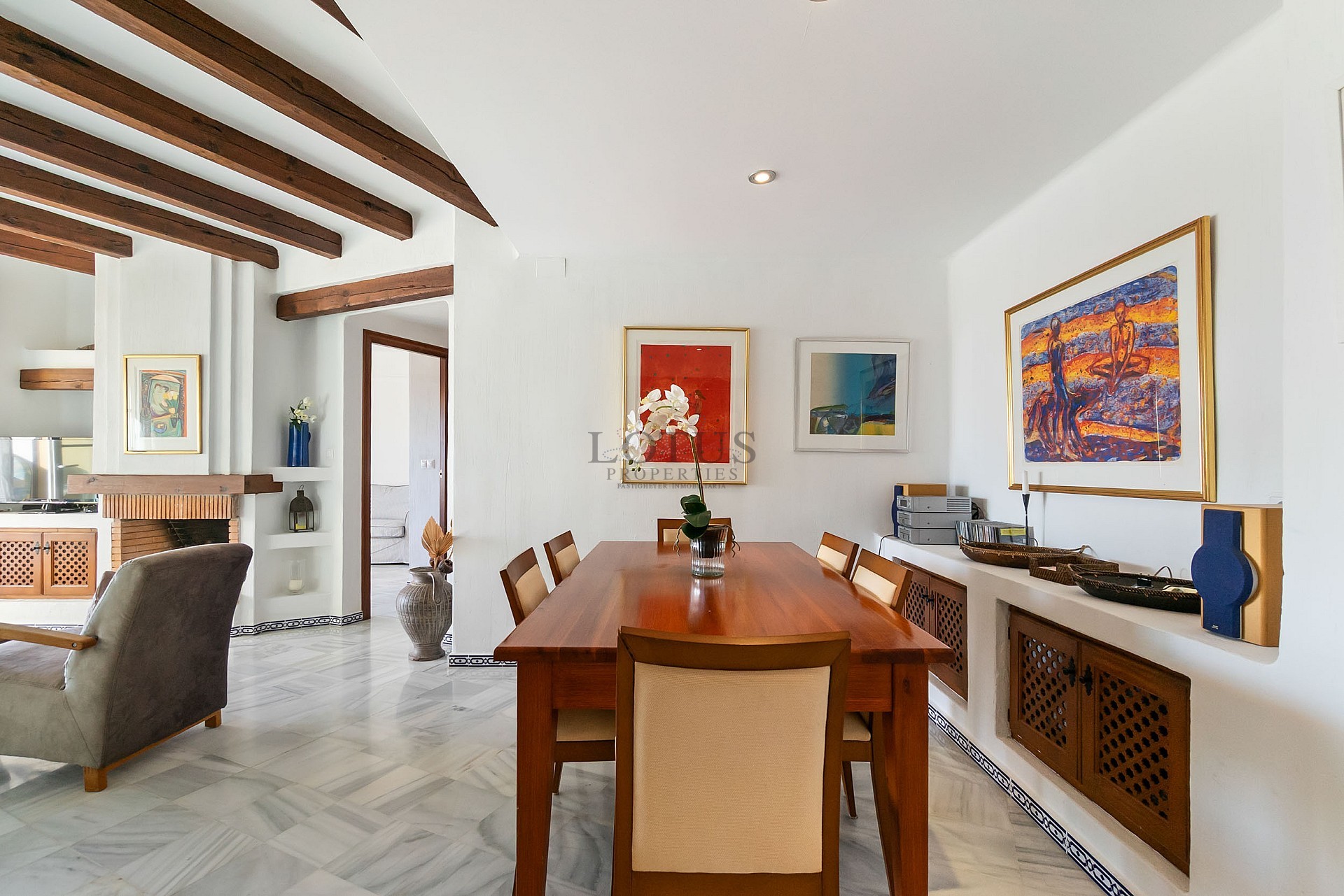 Stor takvåning med 3 sovrum och 2 badrum, havsutsikt, garage och förråd i Aldea del Mar - Lotus Properties