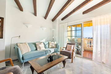 Stor takvåning med 3 sovrum och 2 badrum, havsutsikt, garage och förråd i Aldea del Mar - Lotus Properties