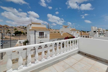 Charming Corner Townhouse with Stunning Roof Terrace and Sea Views in Villamartin - Lotus Properties