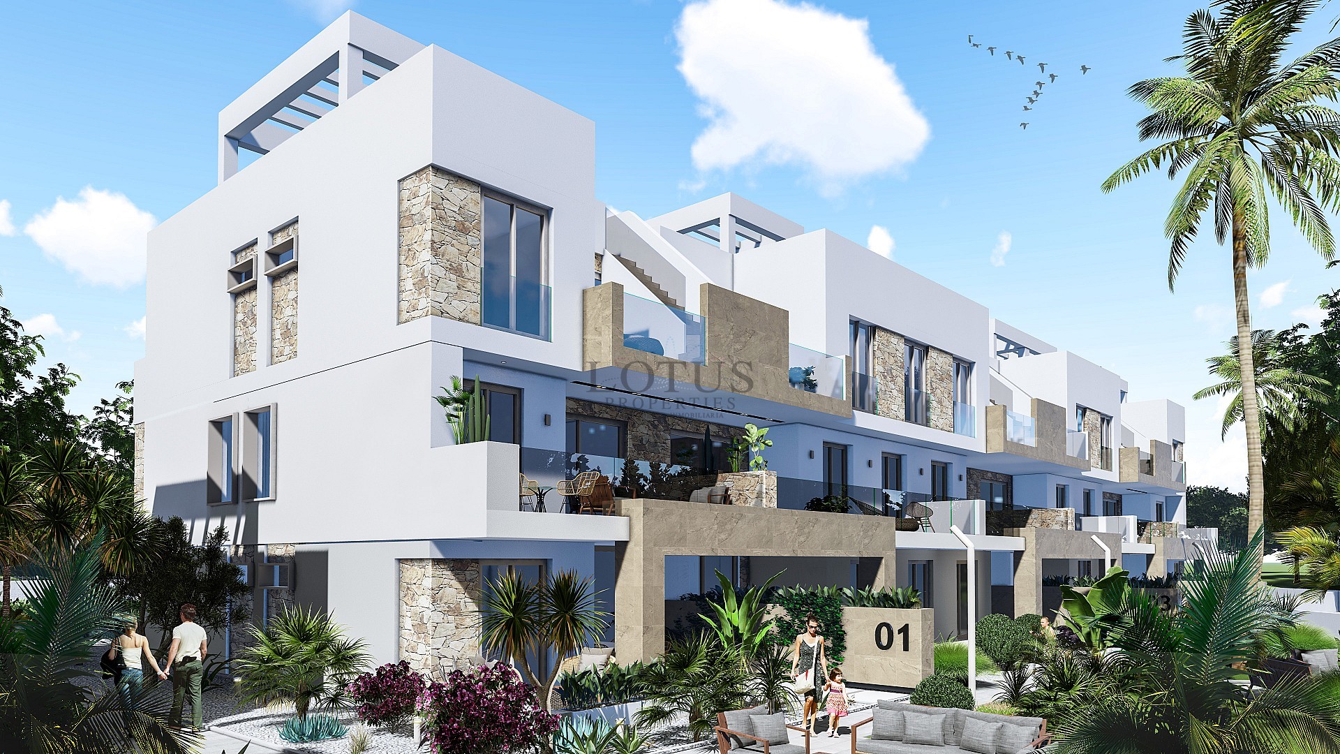New apartments in beautiful El Raso - Lotus Properties