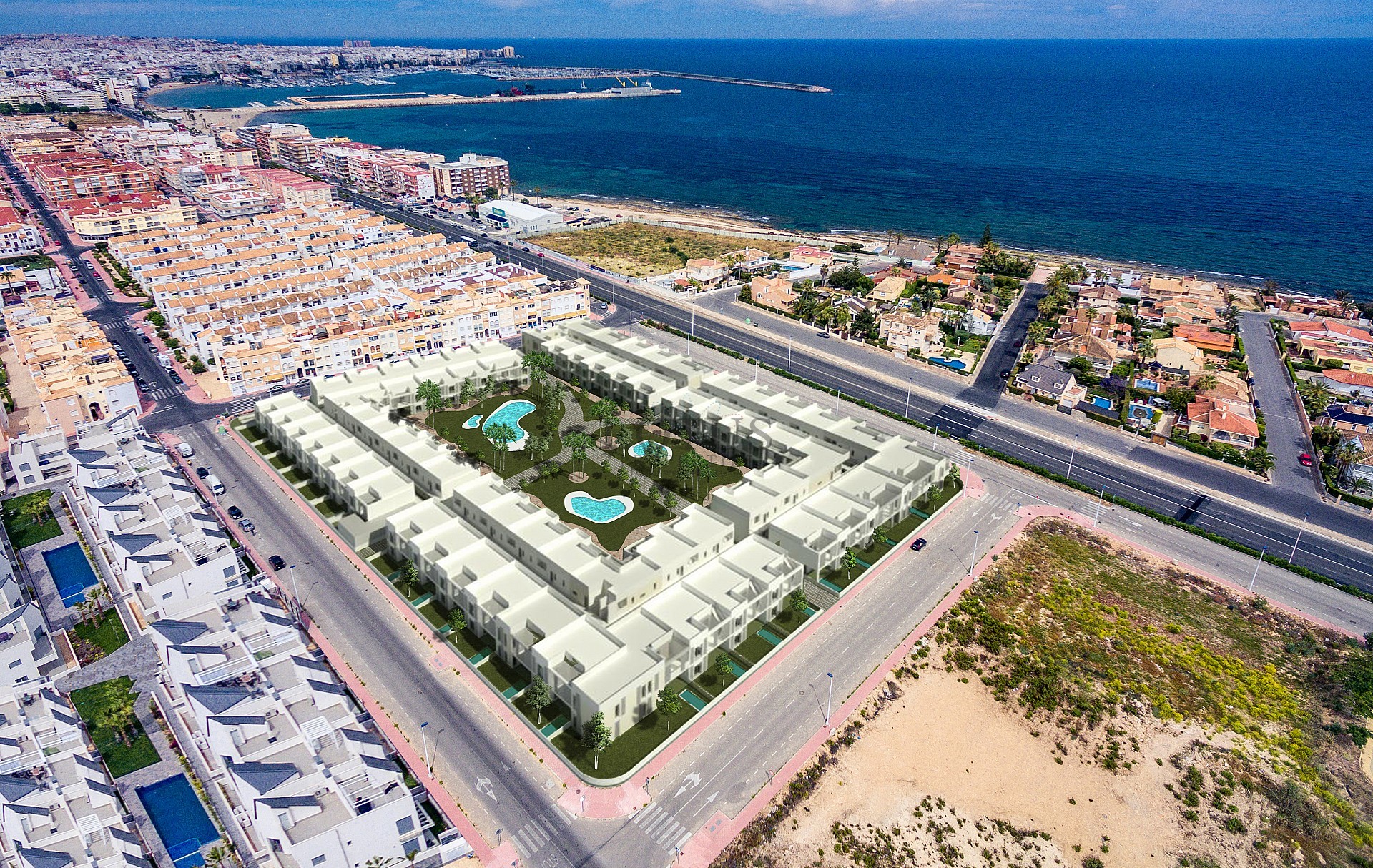 Nuevo resort mediterráneo a 300 m del mar - Torrevieja - Lotus Properties