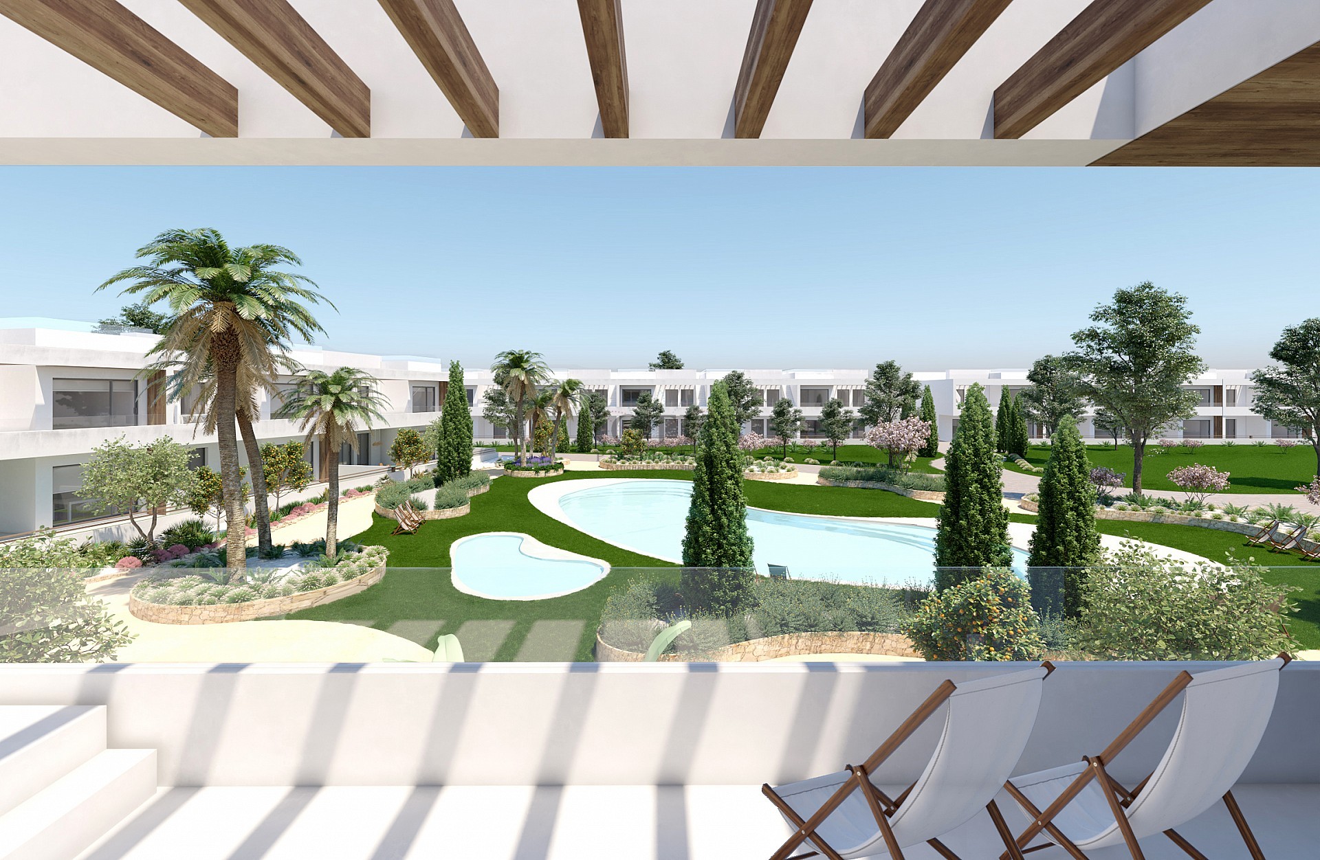Nuevo resort mediterráneo a 300 m del mar - Torrevieja - Lotus Properties