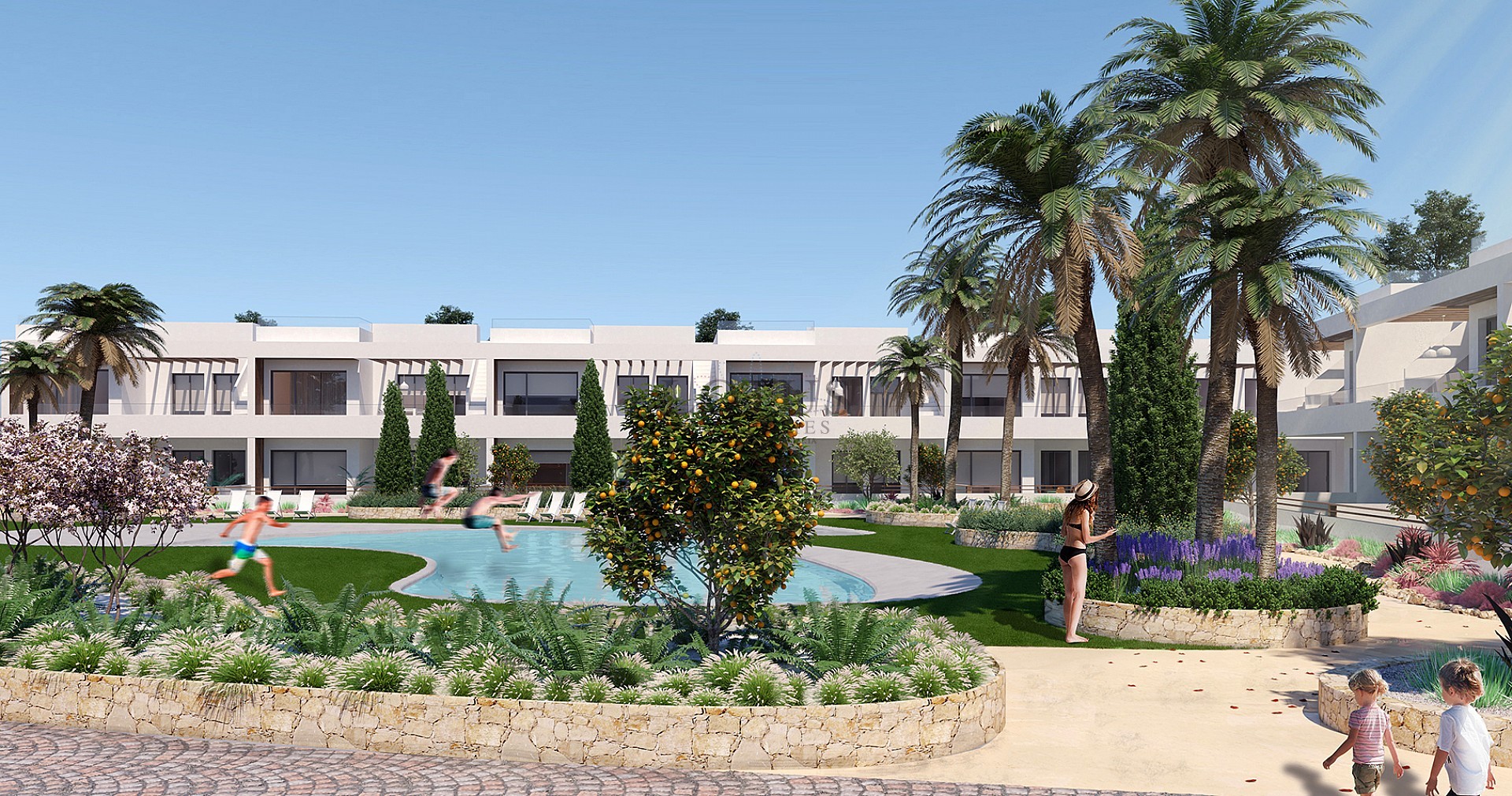 Nuevo resort mediterráneo a 300 m del mar - Torrevieja - Lotus Properties